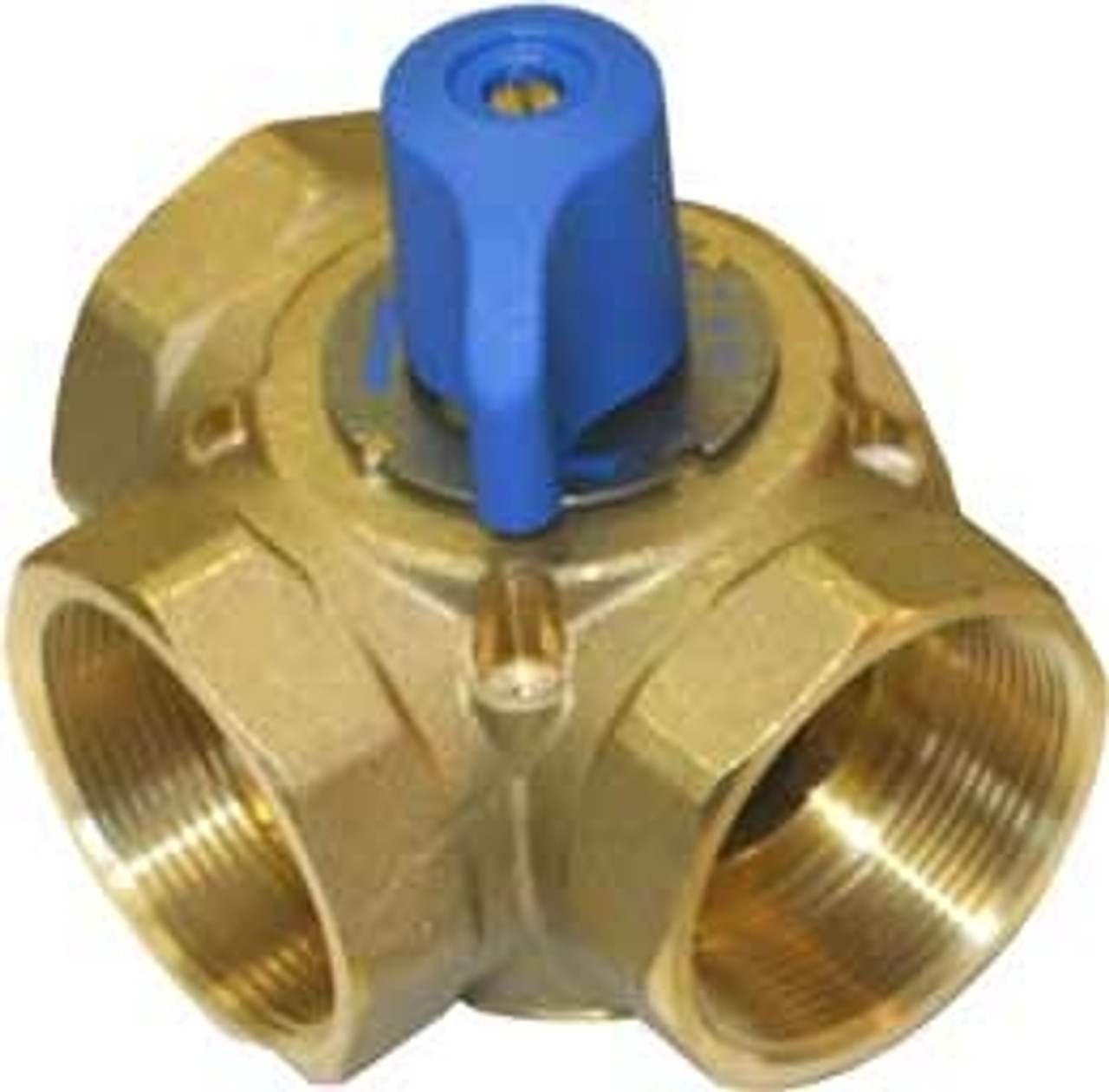 Tekmar 724 4-Way Mixing Valve 2" Brass