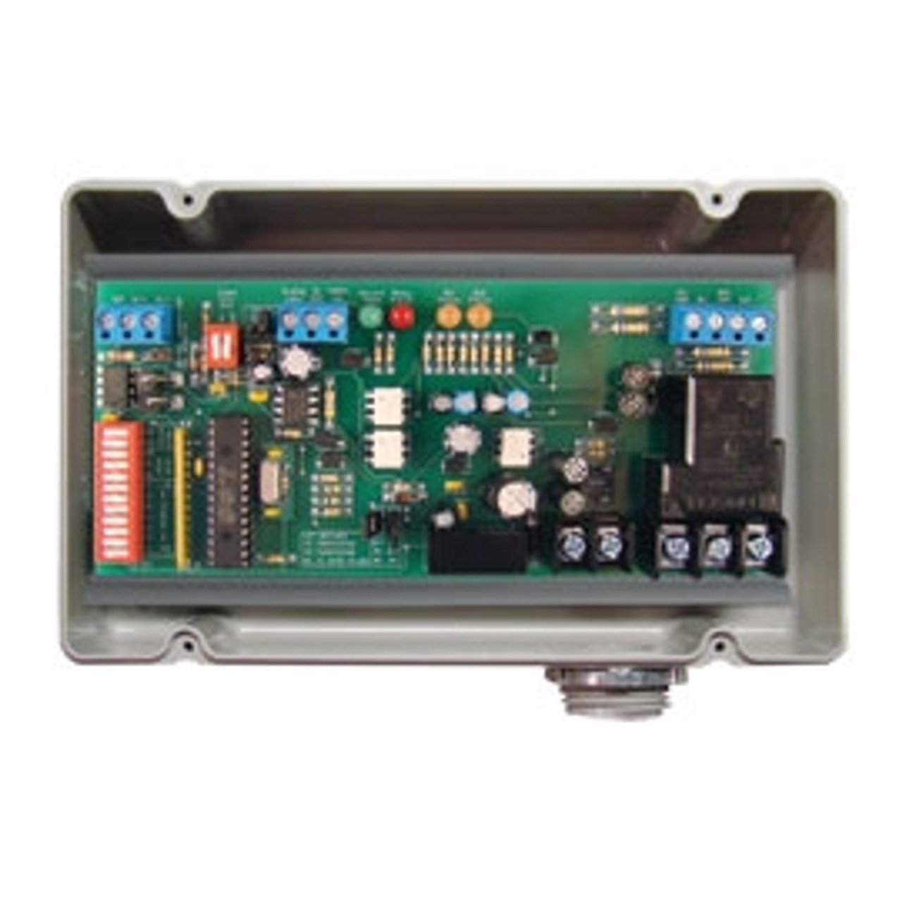 FUNCTIONAL DEVICES FUNRIBTW24B-BCAI BacNet Enclosed Relay 20Amp 24Vac/dc; Analog in