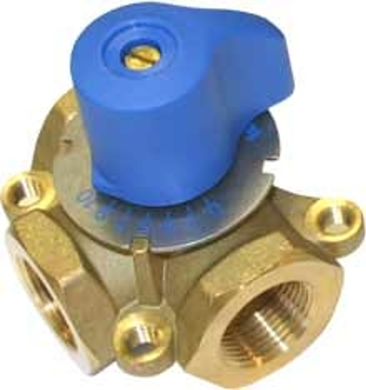 Tekmar 712 3-Way Mixing Valve 1-1/4" Brass