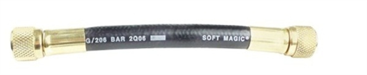 Uniweld 90228 50 FT. (1500cm) SOFT MAGIC� (3/8") HOSE, 3/8" F.F. X 3/8" F.F.90�, BLACK