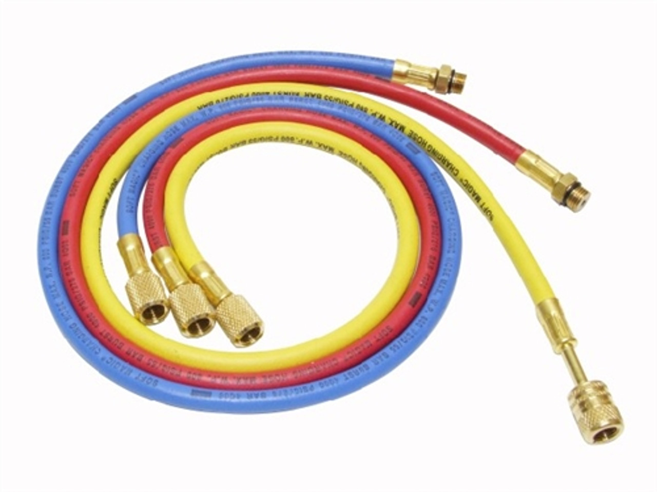 Uniweld 49021 60 IN. AUTO SOFT MAGIC� R134a HOSE SET