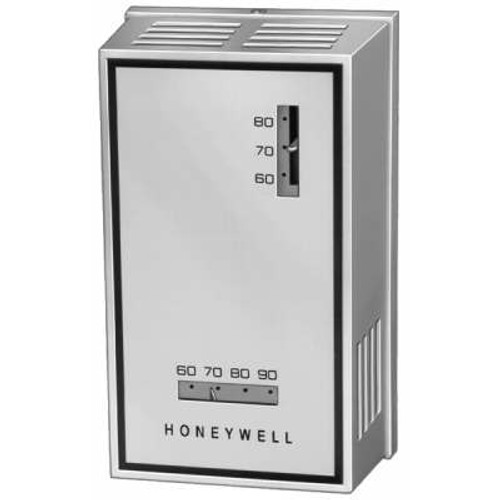 Honeywell T921G1005 135 Ohm Proportional Thermostat with auxiliary switch that closes on temperature rise 56 F to 84 F