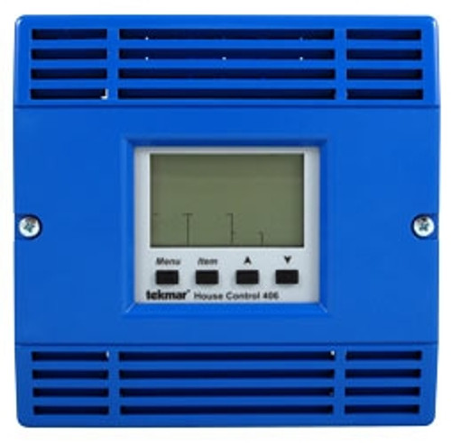 Tekmar 406 tN2 House Control Heat Pump & Backup, Four Zone Valves