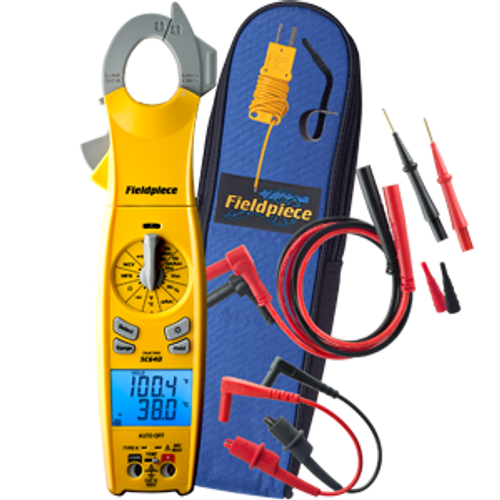 Fieldpiece SC640 Loaded Clamp Meter With Swivle Head And True RMA (Replaces SC56)