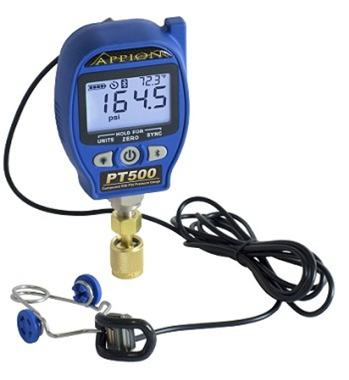 Appion PT500 Compound 500PSI Wireless Low Pressure Gauge With Temperature
