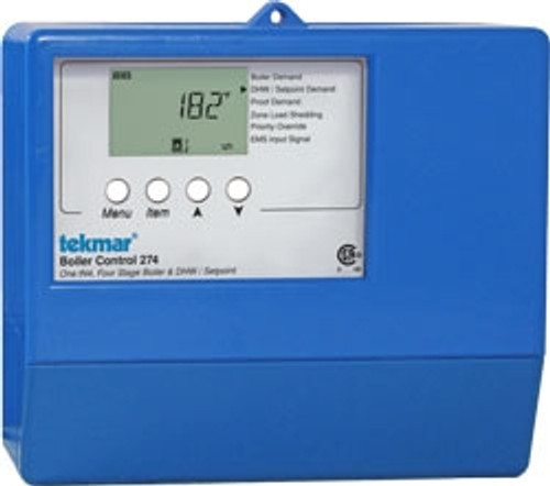 Tekmar 274 Boiler Control One tN4, Four Stage Boiler & DHW / Setpoint