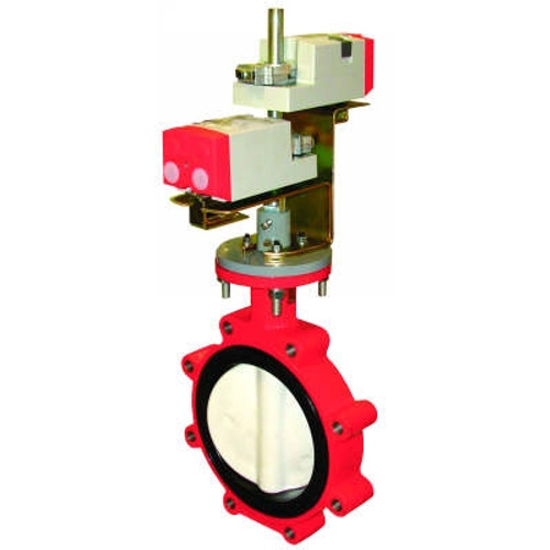 HONEYWELL VFF2JW1YER 2-way 4 inch resilient-seat flanged butterfly valve 175 psid