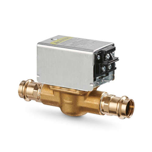 Resideo 3/4 Inch 24V Pro Press Zone Valve with Terminal Black and End Switch 8CV