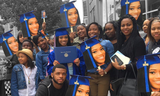 Big heads for cheering at graduation celebrations are a huge hit!