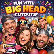 7 Photo Booth Ideas Using Custom Standups (That Guests Actually Use)