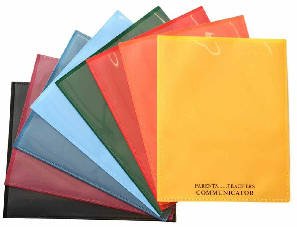 Basic Colors School Folders