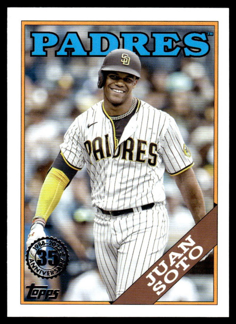 2023 Topps #T88-70 Juan Soto 1988 Topps Baseball 35th Anniversary (Series One) 2023 Topps #T88-70 Juan Soto 1988 Topps Baseball 35th Anniversary (Series One)