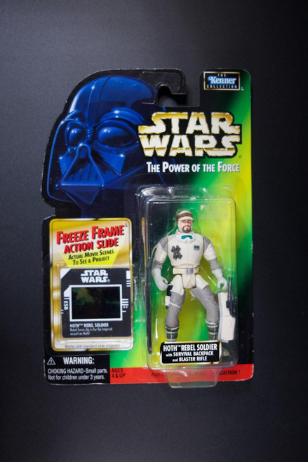 1997 Star Wars Endor Rebel Soldier POTF Freeze Frame Kenner Collection 1 Figure