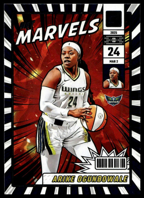 2025 Donruss WNBA #21 Arike Ogunbowale Net Marvels Diamond