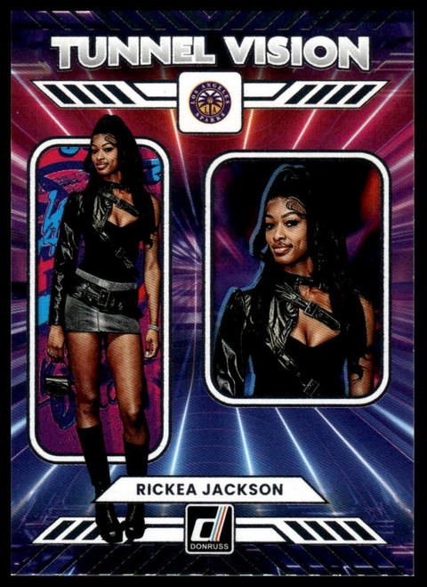 2025 Donruss WNBA #12 Rickea Jackson Tunnel Vision