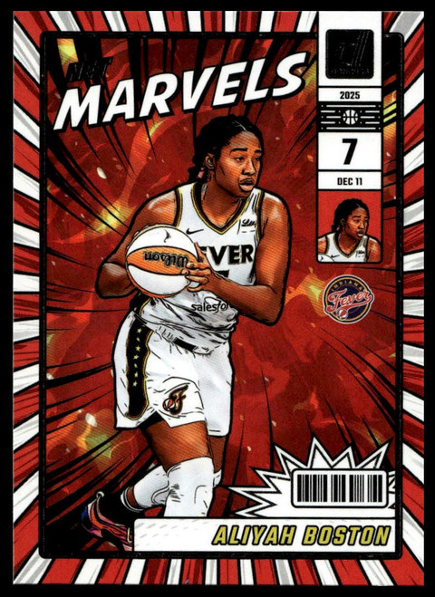 2025 Donruss WNBA #10 Aliyah Boston Net Marvels