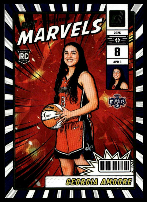 2025 Donruss WNBA #17 Georgia Amoore Net Marvels