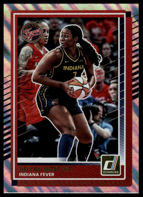2025 Donruss WNBA #1 Aliyah Boston Lava
