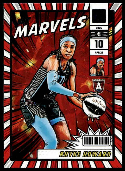 2025 Donruss WNBA #2 Rhyne Howard Net Marvels