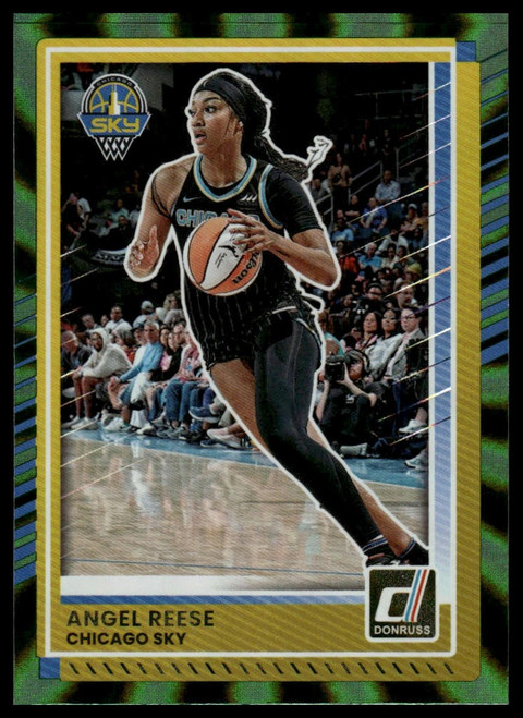 2025 Donruss WNBA #71 Angel Reese Green Laser