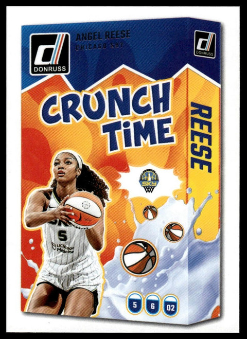 2025 Donruss WNBA #7 Angel Reese Crunch Time