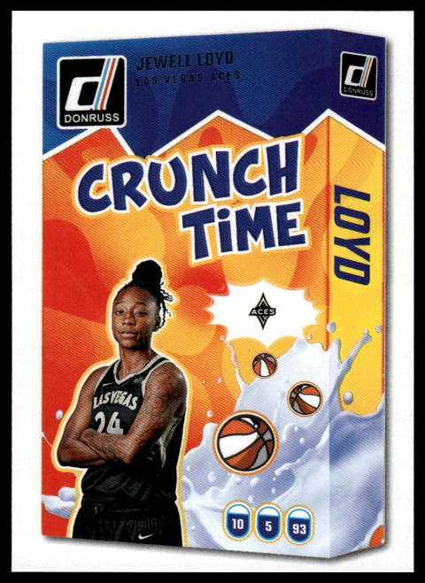 2025 Donruss WNBA #2 Jewell Loyd Crunch Time