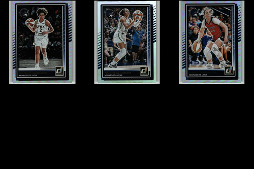 2025 Panini Basketball - Minnesota Lynx 3 Card Lot - Hedeman, Collier, Samuelson