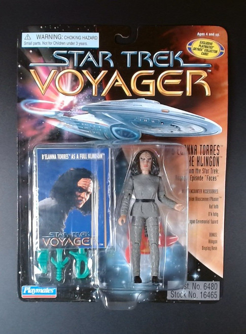 Playmates Star Trek Voyager - B'Elanna Torres - Full Klingon NOC