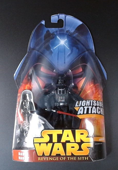 Hasbro Star Wars - Darth Vader - Revenge of the Sith Lightsaber Attack NOC