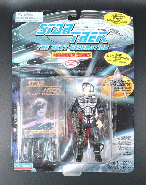Playmates Star Trek TNG - Captain Jean-Luc Picard as Locutus - Borg - NOC