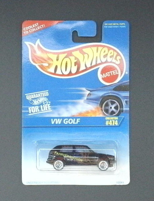 Hot Wheels VW Golf Collector #474 NOC