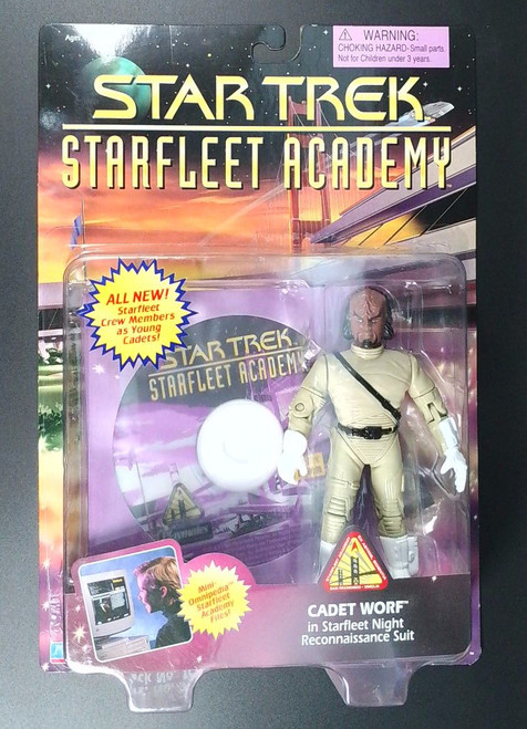 Playmates Star Trek - Cadet Wolf - Starfleet Academy Figure - MOC