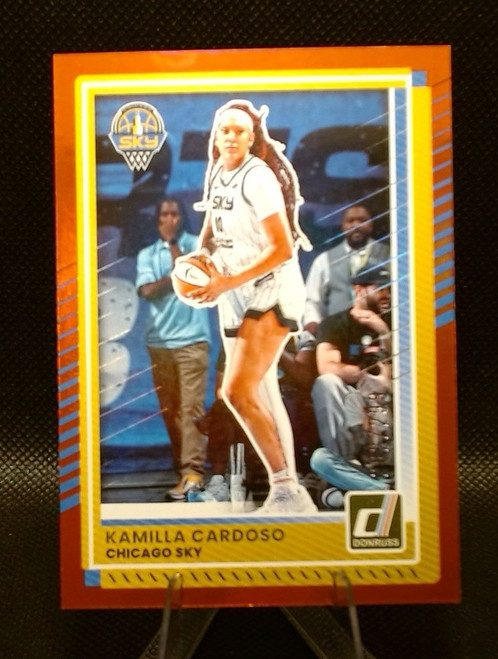 2025 Donruss WNBA Kamilla Cardoso Red Holo /299