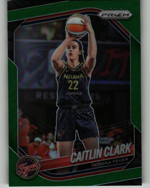 2025 Panini Prizm Caitlin Clark Green Prizm