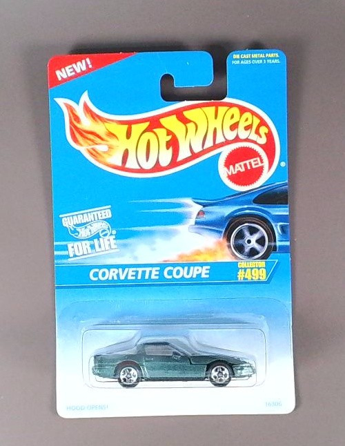 Hot Wheels - Corvette Coupe - Collector #499 - NOC