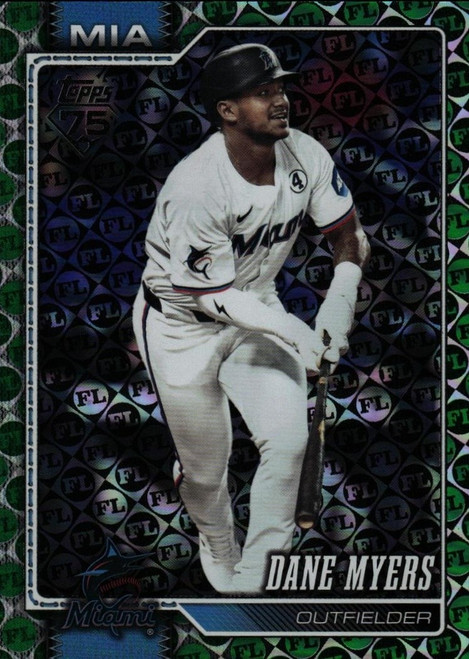 2026 Topps Series 1 Dane Myers Green Spring Training /99