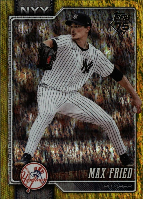2026 Topps Series 1 Max Fried Yellow Holo Foil /399