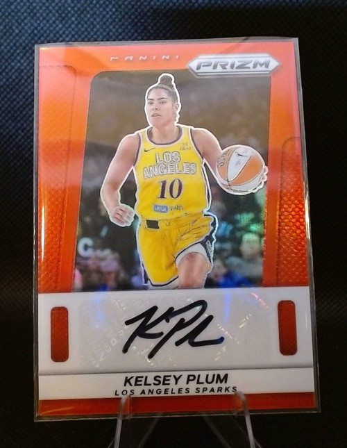 2025 WNBA Panini Prizm Kelsey Plum Auto Red /99 TB-KP
