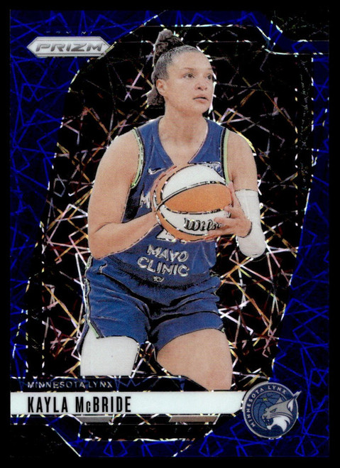 2024 Panini Prizm WNBA #13 Kayla McBride Blue Velocity Prizms