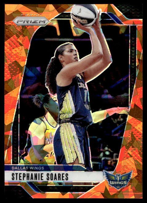 2024 Panini Prizm WNBA #47 Stephanie Soares Ice Orange Prizms