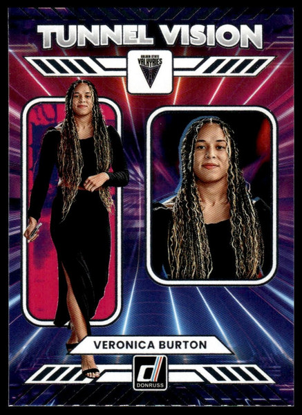 2025 Donruss WNBA #15 Veronica Burton Tunnel Vision