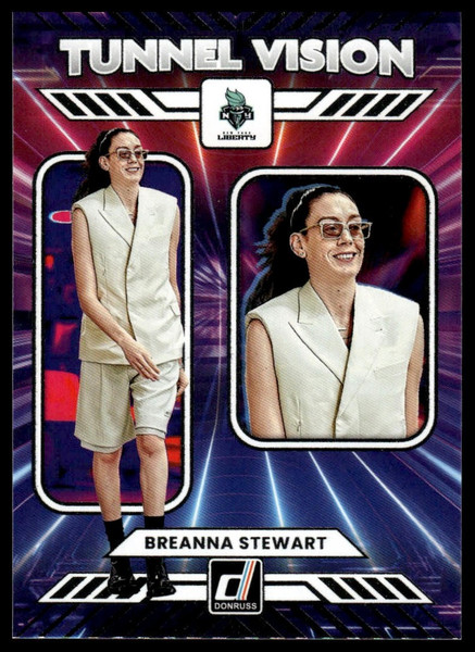 2025 Donruss WNBA #6 Breanna Stewart Tunnel Vision