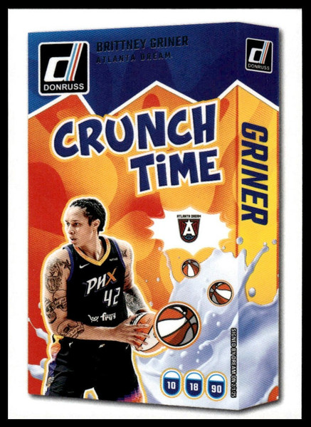 2025 Donruss WNBA #14 Brittney Griner Crunch Time