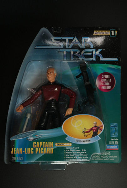 Star Trek Warp Factor Series Captain Jean-Luc Picard Action Figure Playmates