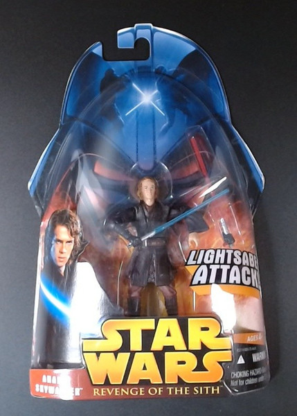Hasbro Star Wars - Anakin Skywalker - Lightsaber Attack ROTS NOC