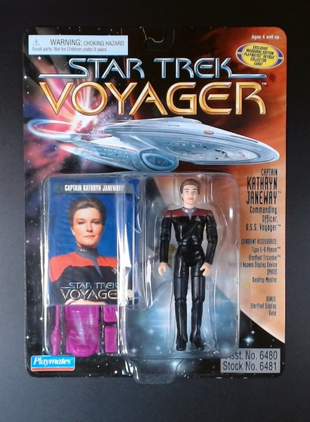Playmates Star Trek Voyager - Captain Kathryn Janeway - NOC