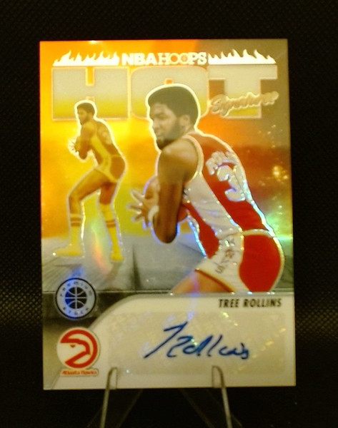 2023-24 NBA Hoops Hot Signatures Tree Rollins
