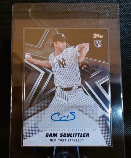 2026 Topps Series 1 Baseball Stars Auto Cam Schlittler RC  /10 Yankees