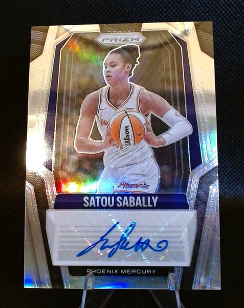 2025 Panini WNBA Prizm Satou Sabally Auto SG-SS