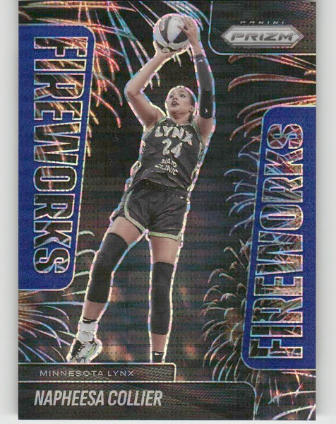 2025 Panini Prizm WNBA Fireworks Blue /199 - Pick Your Own